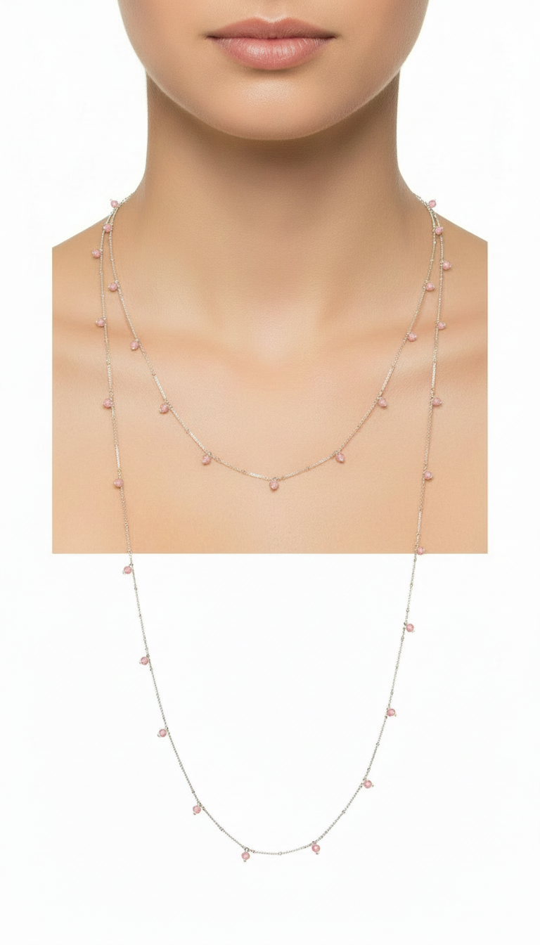 Kette Pearl & Stone - K-jewelry