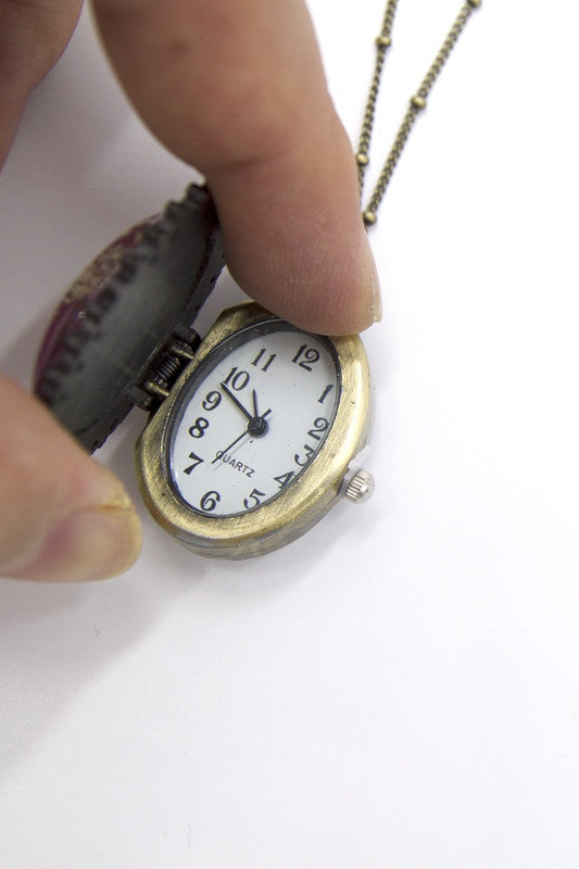 Vintage Uhr Flower - LILLYPARK
