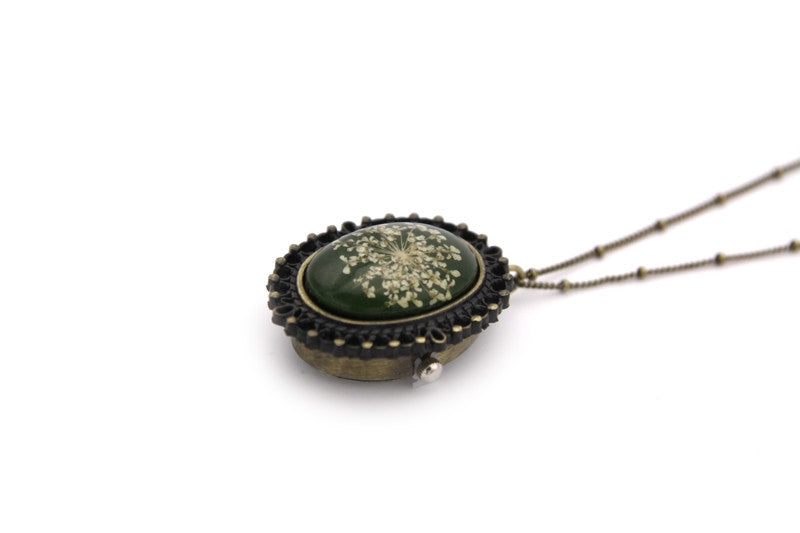 Vintage Uhr Flower - LILLYPARK