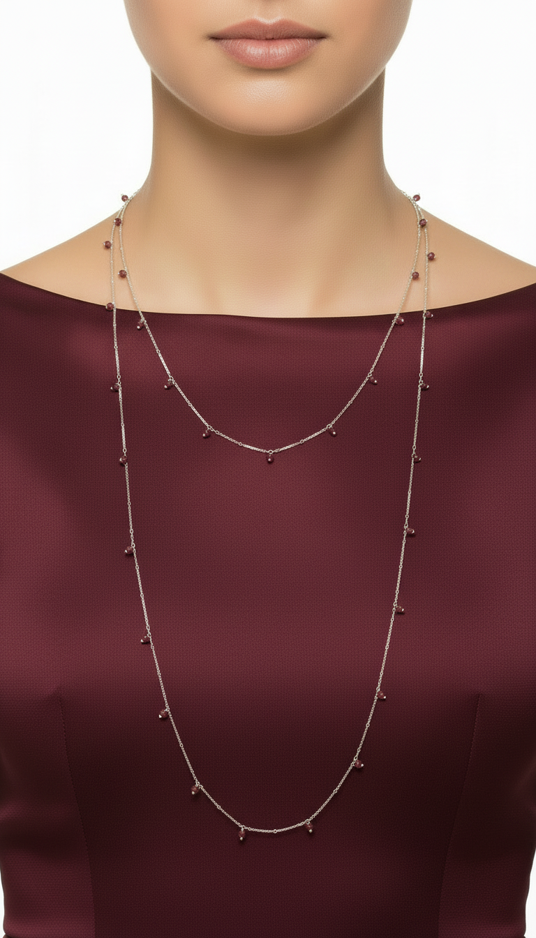 Kette Pearl & Stone - K-jewelry