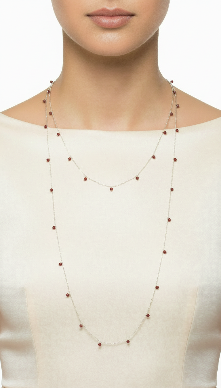 Kette Pearl & Stone - K-jewelry