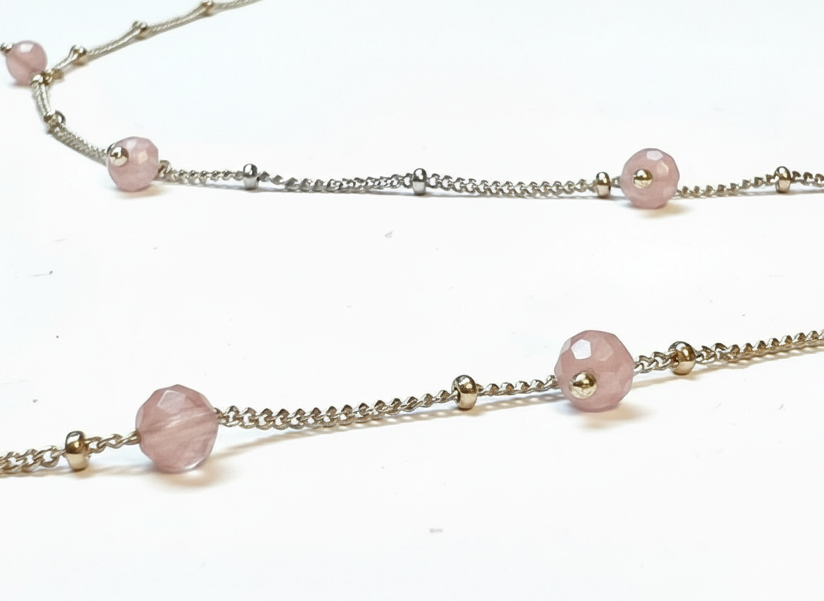 Kette Pearl & Stone - K-jewelry