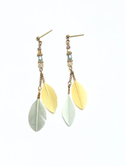 Ohrringe Freedom Feder - K-jewelry