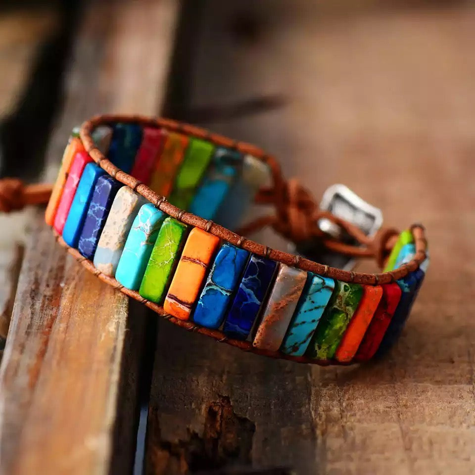 Edelstein Armband Rainbow